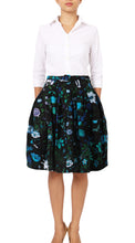 Regular | Botanical Garden | Black Sea Blue | Front | Skirt By Samantha Sung