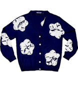 Charlotte Cardigan 3/4 Sleeve (Flower Shibori)