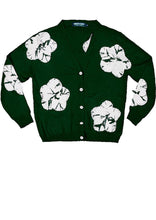 Short | Flower Shibori | Jade | Front-1 | Cardigan by Samantha Sung