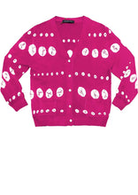 Short | Miura Shibori | Pink | Front-1 | Cardigan by Samantha Sung