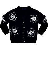 Short | Star Shibori | Black | Front-1 | Cardigan by Samantha Sung
