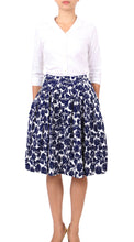 Regular | Corfu | White Indigo | Front | Skirt By Samantha Sung