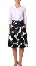 Regular | Cyprus Bloom | White Black | Front | Dress By Samantha Sung