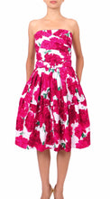 Strapless | Cyprus Bloom | White Pink | Front | Dress By Samantha Sung
