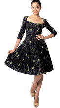 3/4 Sleeve | Grau | Black Lime Green | Style | Dress By Samantha Sung