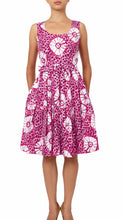 Sleeveless | Itajime Shibori | Pink White | Front | Dress By Samantha Sung