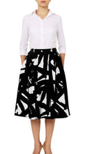 Midi | Kline | White Black | Front | Skirt By Samantha Sung
