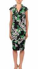 Cap Sleeve | Magnolia | Black White | Front | Dress By Samantha Sung