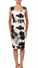 Cap Sleeve | Poppy | Ivory Black | Front | Dress By Samantha Sung