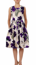 Sleeveless | Poppy | Ivory Lilac | Front |  Dress By Samantha Sung