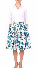Regular | Rose Butterfly | White Aqua | Front | Skirt By Samantha Sung