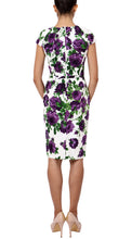 Cap Sleeve | Sicilian Rose | White Lilac | Back | Dress By Samantha Sung