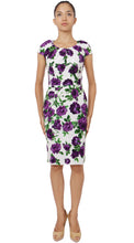 Cap Sleeve | Sicilian Rose | White Lilac | Front | Dress By Samantha Sung