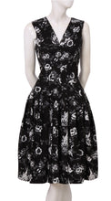 Sleeveless | Sunshine Indigo | Black White | Front | Dress By Samantha Sung