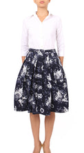 Regular | Sunshine Indigo | Indigo White | Front | Skirt By Samantha Sung