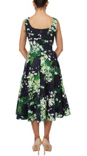Sleeveless | White Blossom | Indigo White | Back | Dress By Samantha Sung
