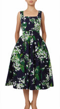Sleeveless | White Blossom | Indigo White | Front | Dress By Samantha Sung