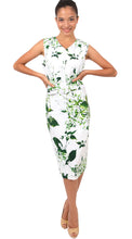 Sleeveless | White Blossom | White White | Front-1 | Dress By Samantha Sung