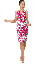 Sleeveless | Carnation | White Rose | Front | Dress By Samantha Sung