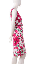 Sleeveless | Carnation | White Rose | Right | Dress By Samantha Sung